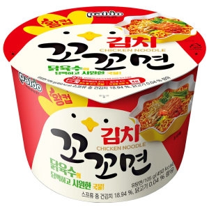 팔도 꼬꼬면 왕컵 105g (3개)