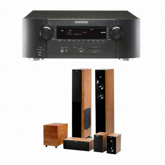 야모 S606 5.1채널 + 마란츠 AV리시버 (SR5003, SUB200)_이미지