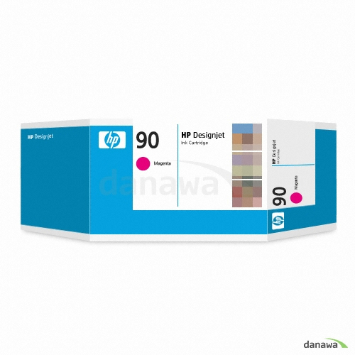 HP 정품 90 (C5084A) 빨강 (멀티팩)