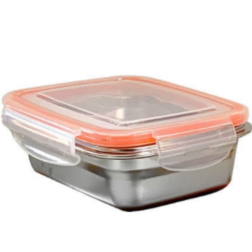 가쯔 ㅤ냉장고정리 스텐 반찬 밀폐용기 1호 350ml (1개)_이미지
