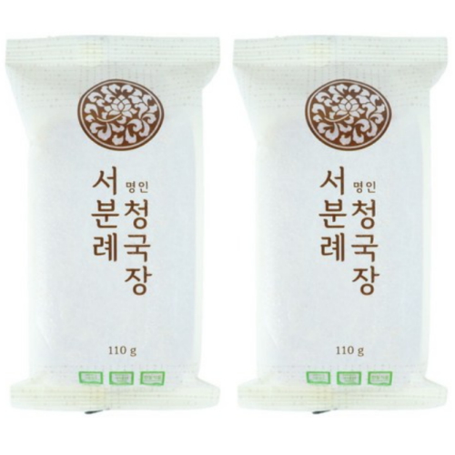 서일농원 서분례 명인 청국장 110g (2개)_이미지