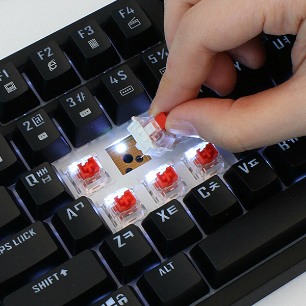 �����ڽ� ��ũ���� CROAD K48 IPX8 ���� ������� �౳ȯ Ŭ���� Ű����