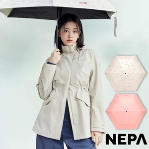 네파 콤팩트한 사이즈로 비나 강한 햇볕에도 사용 가능한 자외선 차단율 99.9% 듀라이크 3단 양우산_7LC7911 000 핑크.._이미지