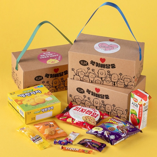 청소년 간식세트 중학생 과자 운동회 응원상 선물 박스 1153935