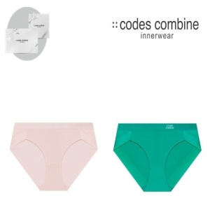 코데즈컴바인 코데즈컴바인이너웨어 코데즈컴바인 이너웨어 로고포인트베이직햄팬티 2종SET BP552SKGR