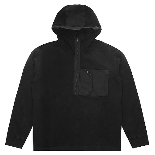 텐씨 백 로고 아노락 22CTCUF08147 A06455 (999, 블랙)_이미지