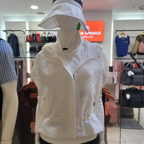 팜스프링스 M 집업후드조끼 SWJL252652 WHITE