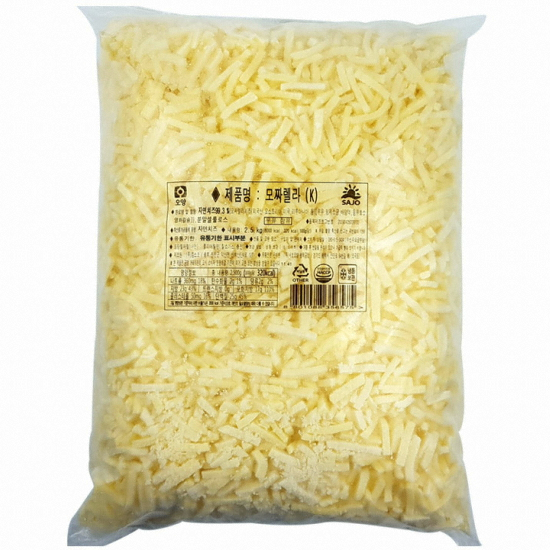 사조대림 오양 오대오 모짜렐라 가공 치즈 2.5kg