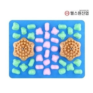 헬스원  스마트발지압 헬스지압매트 자갈지압매트 스마트매트 WFK27CF