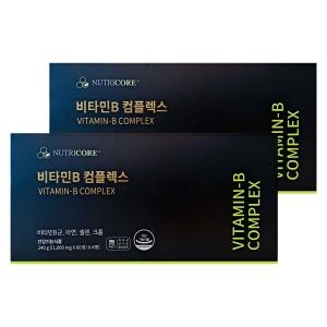 뉴트리코어 비타민B 컴플렉스 1000mg 60정 (8개)_이미지