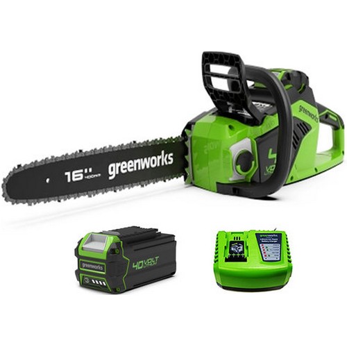 그린웍스 G-MAX 40V 다이렉트 체인톱 400mm (8.0Ah, 배터리 1개)_이미지