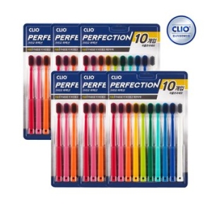 크리오 퍼펙션 차콜 초극세모 비비드 칫솔 (60개)_이미지