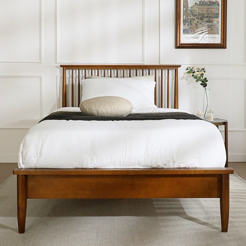 바네스데코 모렌 원목 기본형 침대 SS (매트별도)