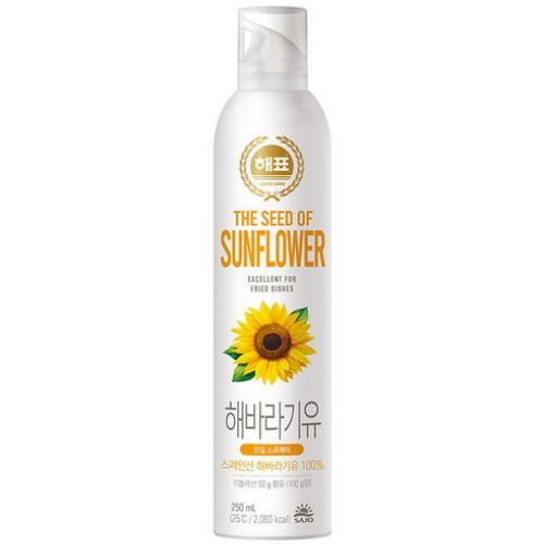 사조대림 해표 오일스프레이 해바라기유 250ml