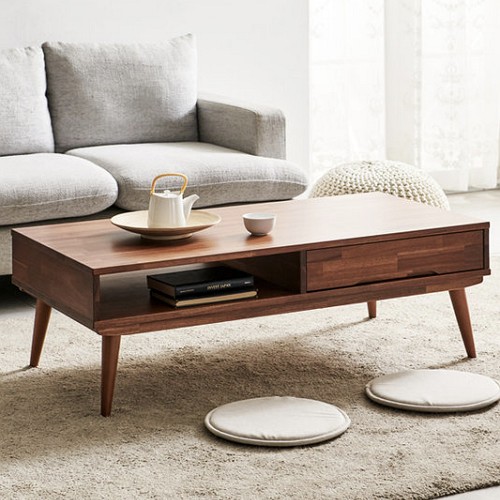 모노(mono) 아카시아 원목 거실테이블