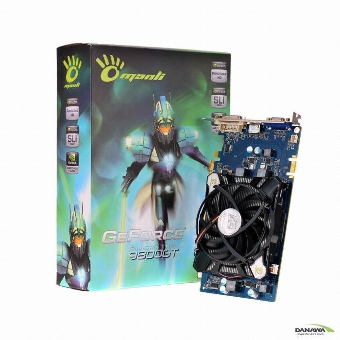MANLI 지포스 9800GT D2 512MB_이미지