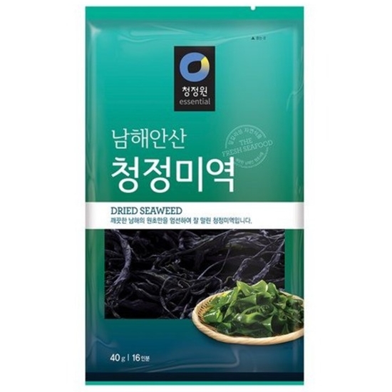 대상 청정원 남해안산 청정미역 40g (1개)_이미지
