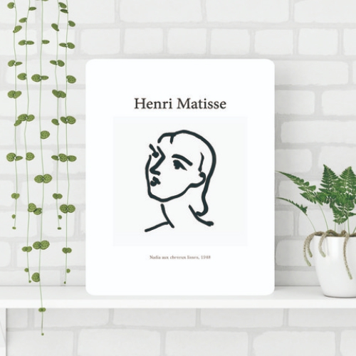 가온 앙리마티스-나디아 접이식 액자테이블 (60x48cm)_이미지