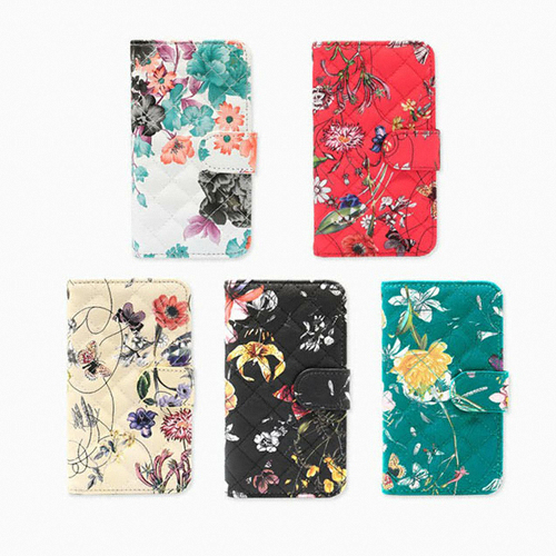 루미엘 갤럭시노트5 플라워 다이어리 케이스_이미지