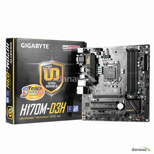 GIGABYTE GA-H170M-D3H 듀러블에디션 피씨디렉트_이미지