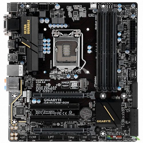GIGABYTE GA-H170M-D3H 듀러블에디션 피씨디렉트_이미지