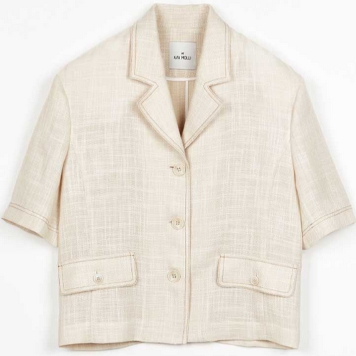 �ƹٸ��� DOUBLE STITCH SHORT JK