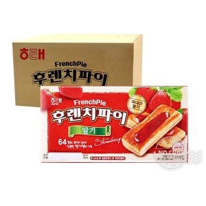 박스 후렌치파이 딸기192g 12입 대용량 과자