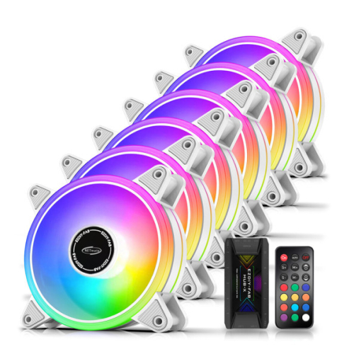 NETmate Moonlight ARGB (컨트롤러/6팩, 화이트)_이미지