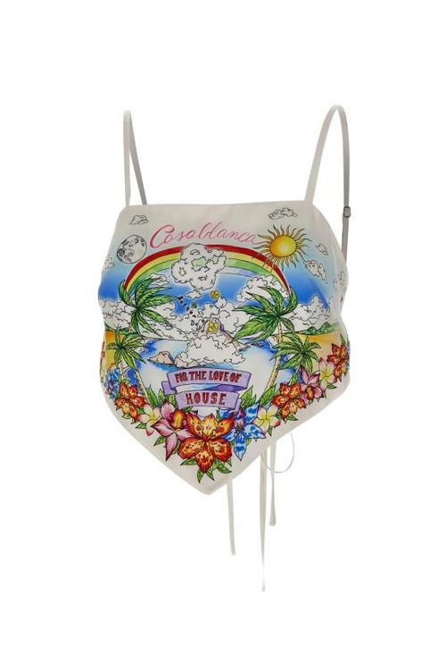 카사블랑카 민소매 티셔츠 WSS26TP091 01 MultiColour