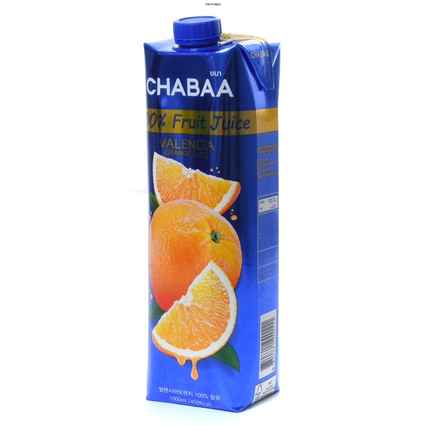 CHABAA 발렌시아 오렌지 1L (4개)_이미지