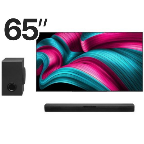 LG전자 올레드 evo AI OLED65C5FNA (벽걸이+사운드바, SQC1)