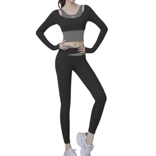 설온 캐주얼 레깅스 상의 세트 파론_이미지
