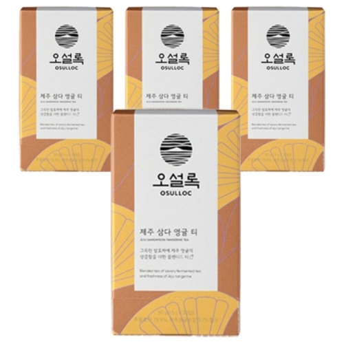 아모레퍼시픽 오설록 제주 삼다 영귤 20티백 [4개]