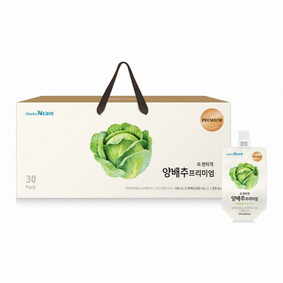 천호엔케어 양배추 프리미엄 100ml 30포 (2개)_이미지