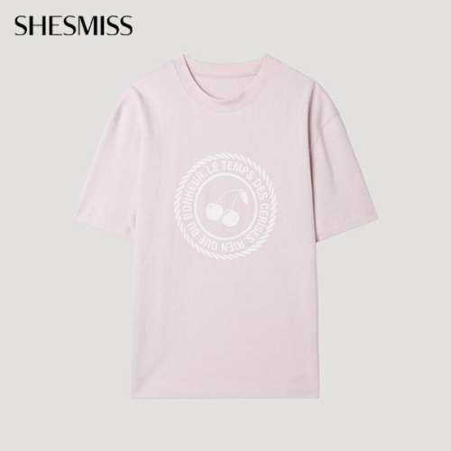 쉬즈미스 체리 오버핏 반팔 티셔츠 SWJTSP12090_이미지