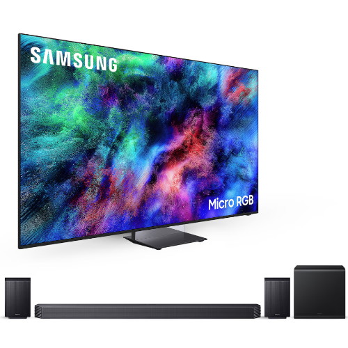삼성전자 Micro RGB KMR85RH95AFXKR (스탠드+사운드바, HW-Q930H)