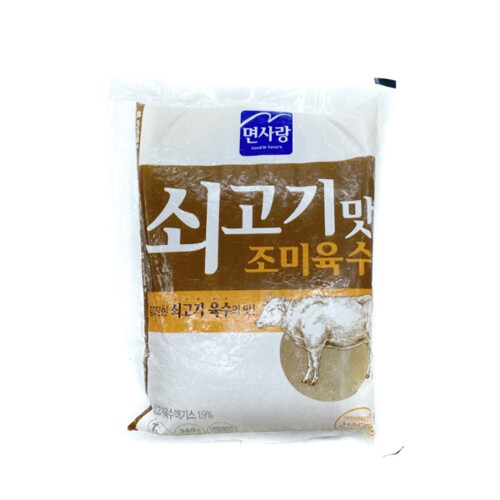 면사랑 쇠고기맛 냉면육수 340g (60개)
