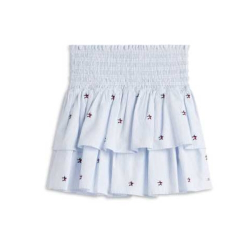 타미힐피거칠드런 6 별 플래그 스모킹 밴드 스커트 T42G1TSC600GT1 TOMMY HILFIGER 08 16 여아용
