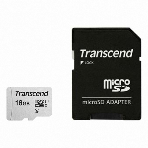 트랜센드 micro SD 300S 2020 (16GB+어댑터)