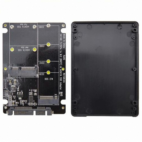 라이트컴 COMS mSATA/M.2 to SATA 컨버터 (BT467)_이미지
