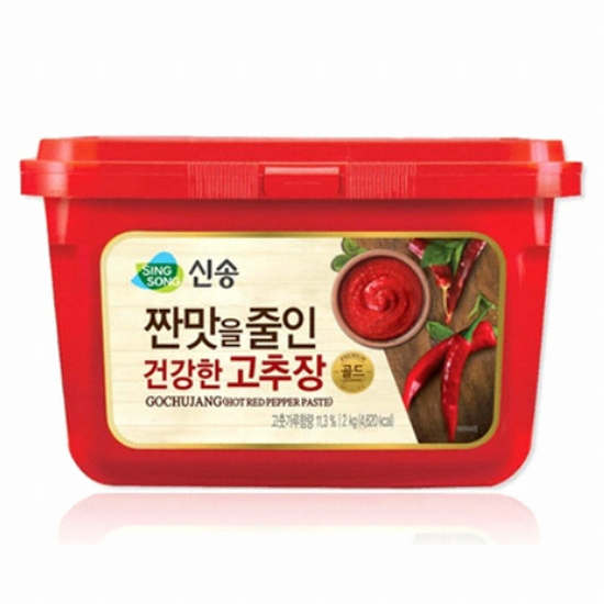 신송식품 짠맛을 줄인 건강한 고추장 골드 2kg (1개)