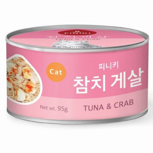 피니키 캣 참치+게살 95g