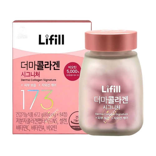 농심 라이필 라이필 더마 콜라겐 시그니처 800mg 84정 (10개)