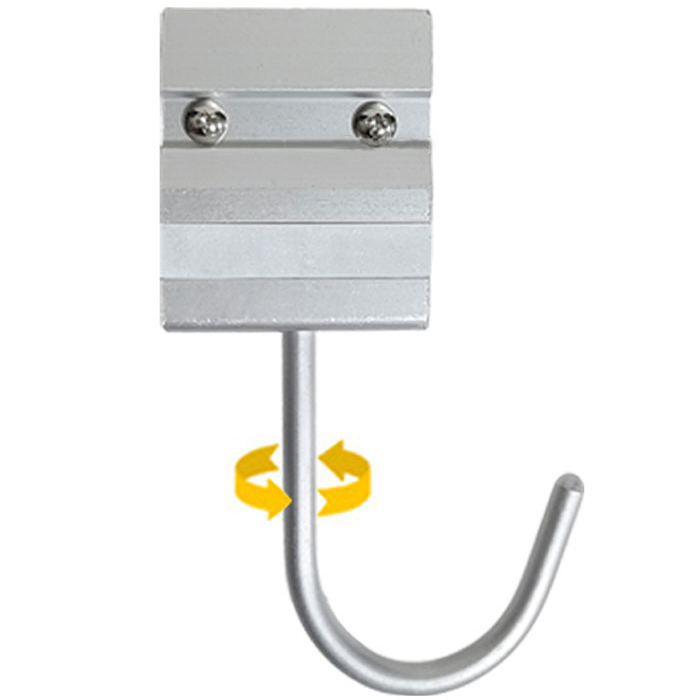 JK코리아 삼구 알루미늄 툴행거 타카걸이