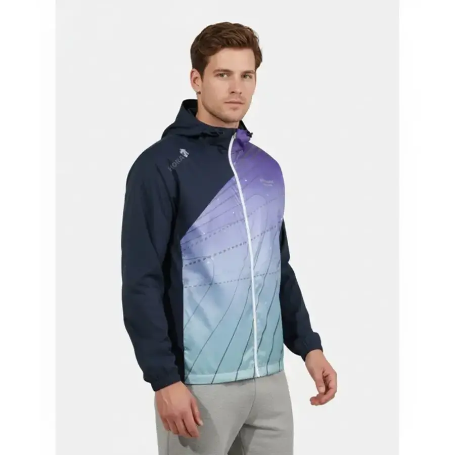 러닝 경량 후드형 바람막이 패턴 SO321RWB71