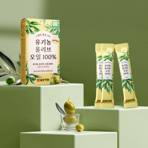 일양약품 유기농 올리브오일 100 140ml(10mlx14포) (6개)_이미지