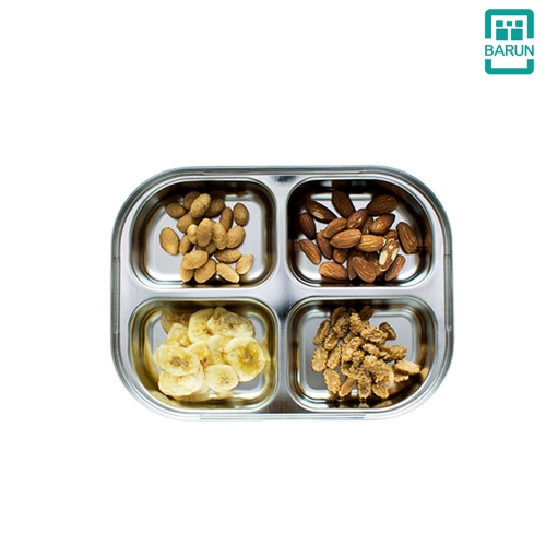 바른식판 스텐 4구 4칸 간식 식판 나눔 접시 4구 나눔식판이미지입니다. 누르면 해당 게시물로 새창이동합니다.