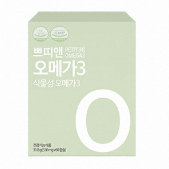 에이팜건강 쁘띠앤 오메가3 60캡슐 (6개)