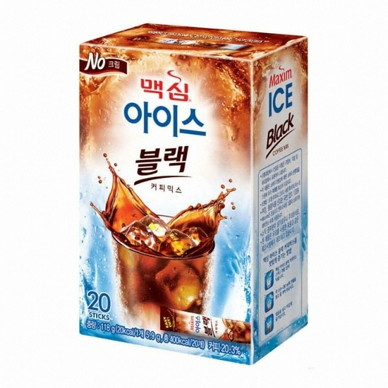 동서식품 맥심 아이스 블랙 커피믹스 스틱 20개입 [1개]
