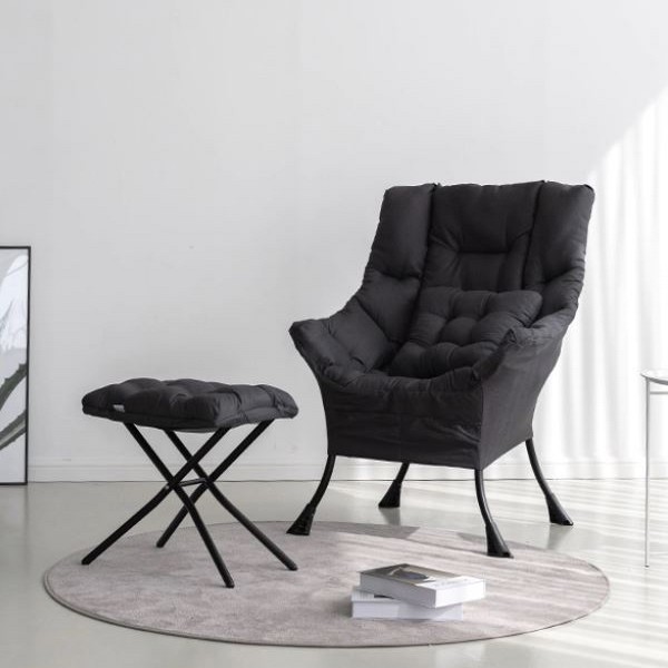 리빙앤모어 릴렉스 밀란 소파 1인용 (스툴포함)_이미지